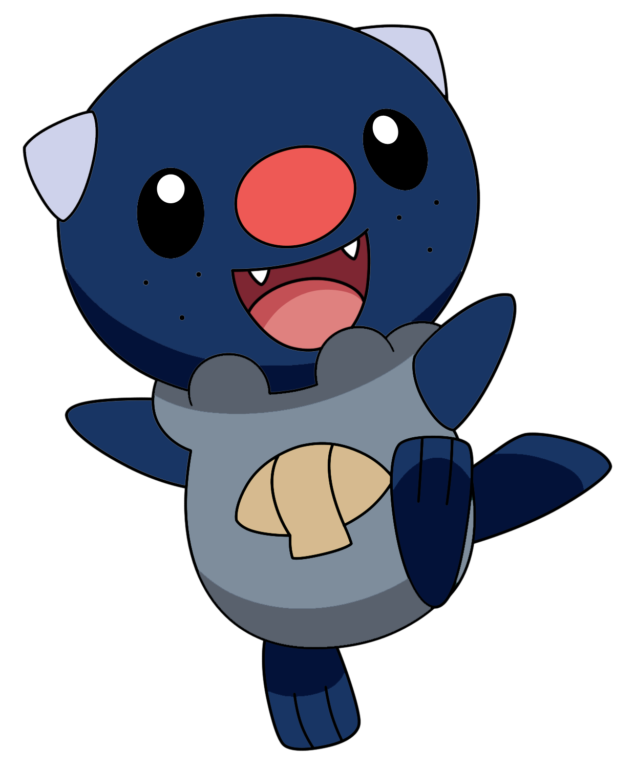 Oshawott - Samurott colours!