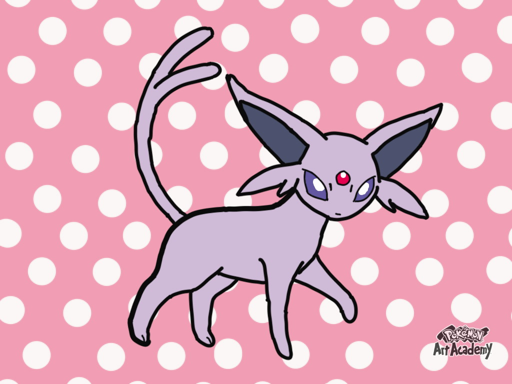 PAA - Espeon (speckled background)