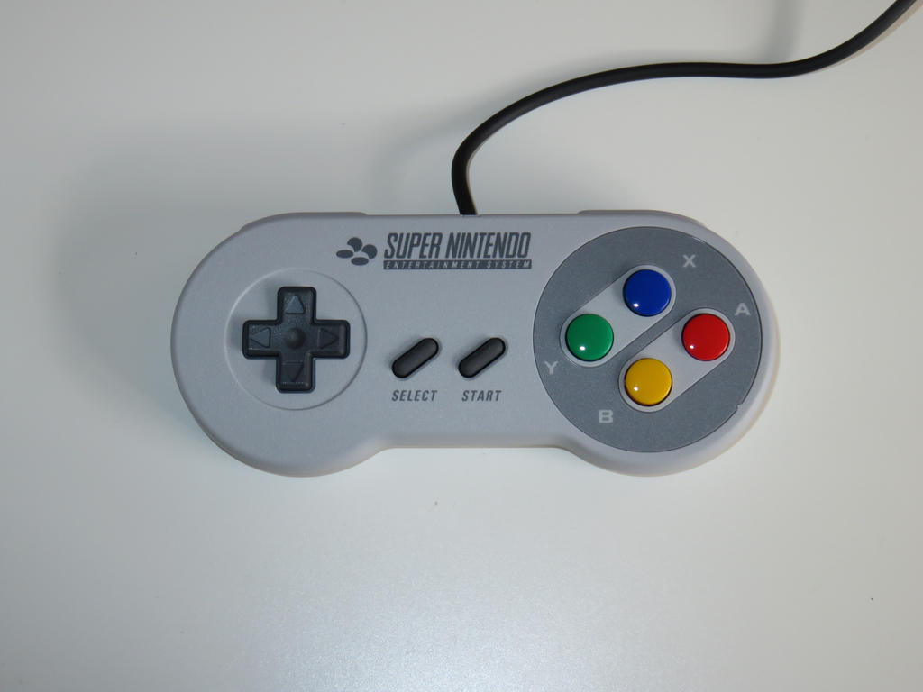 SNES Mini - Controller by ryanthescooterguy on DeviantArt