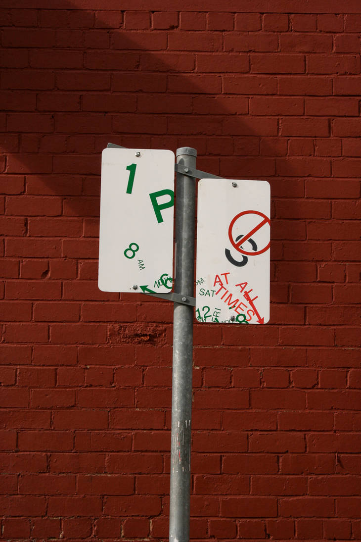 Falling Apart Sign Parking Signage falling apart! by ryanthescooterguy on DeviantArt