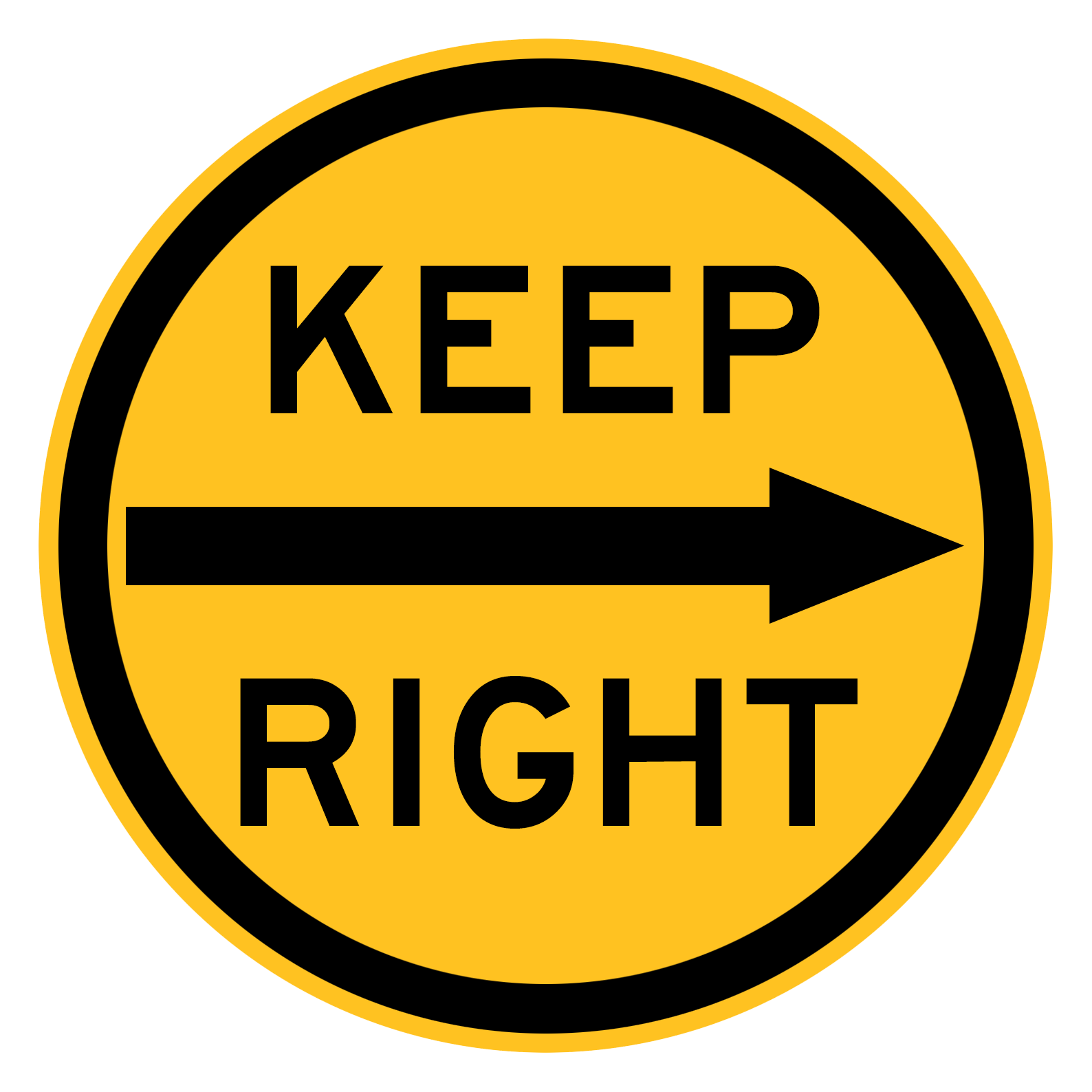 Mid 20th Century Style Keep Right Sign By Ryanthescooterguy On DeviantArt mid-20th-century-style-keep-right-sign-by-ryanthescooterguy-on-deviantart