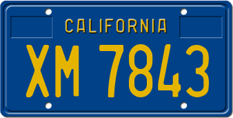 Knight Rider 'FLAG Trailer' Number Plate