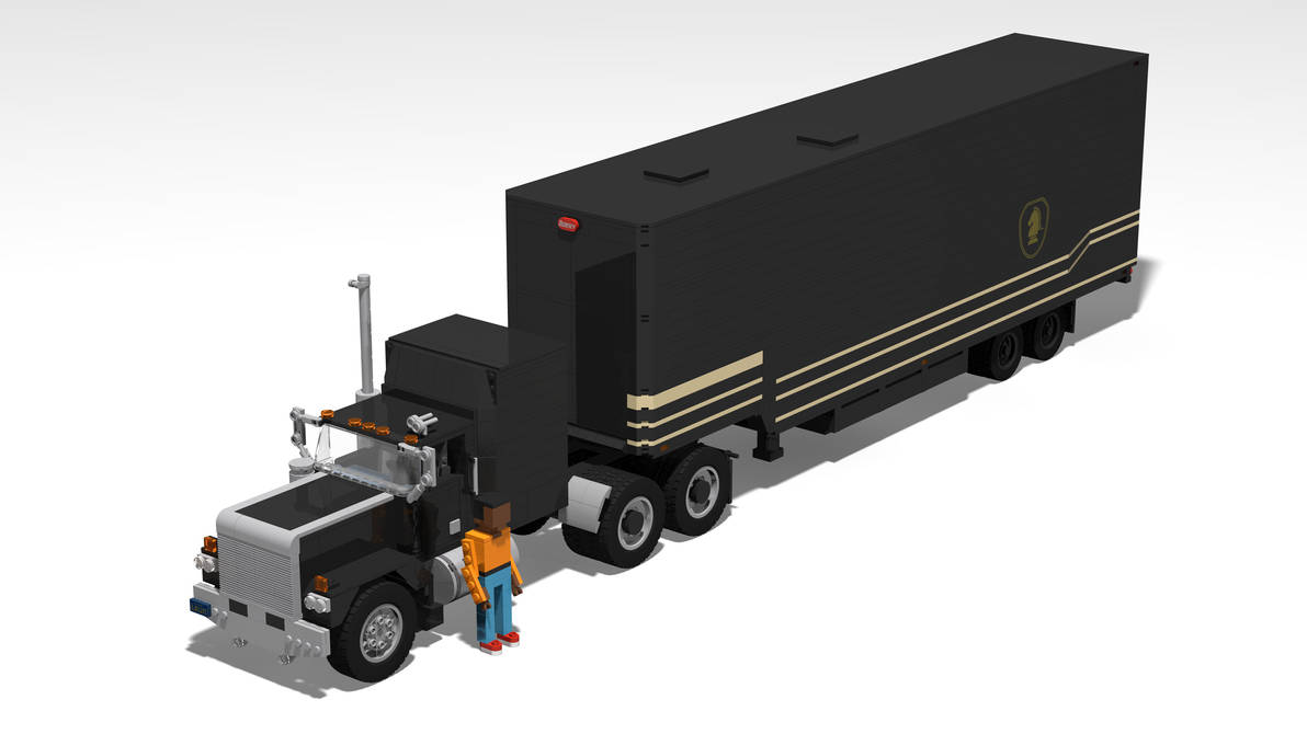 Knight Ridder Rig LEGO MOC - Knight Rider Seasons 3/4 FLAG rig by ryanthescooterguy on ...