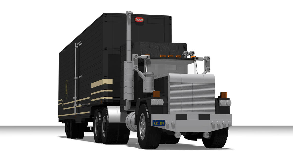 Knight Ridder Rig LEGO MOC - Knight Rider Seasons 3/4 FLAG rig by sleepyseaotter on ...