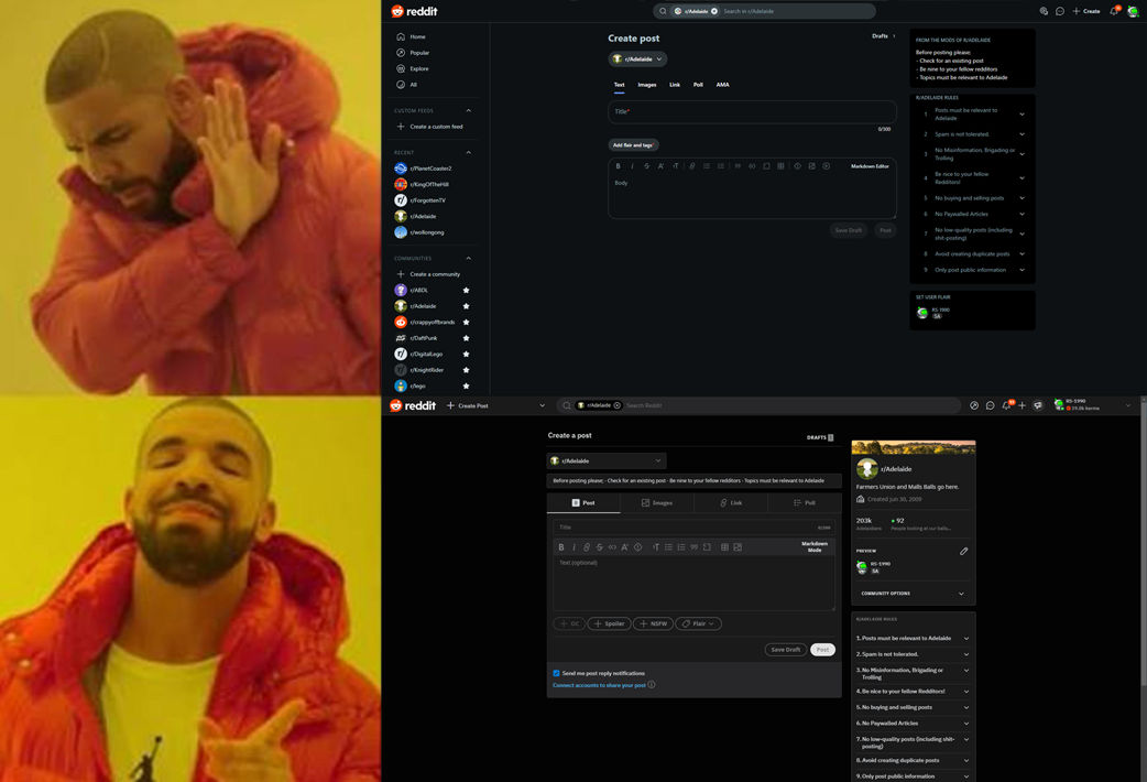 Deviantart Old Ui Reddit UI - New Vs Old by ryanthescooterguy on DeviantArt