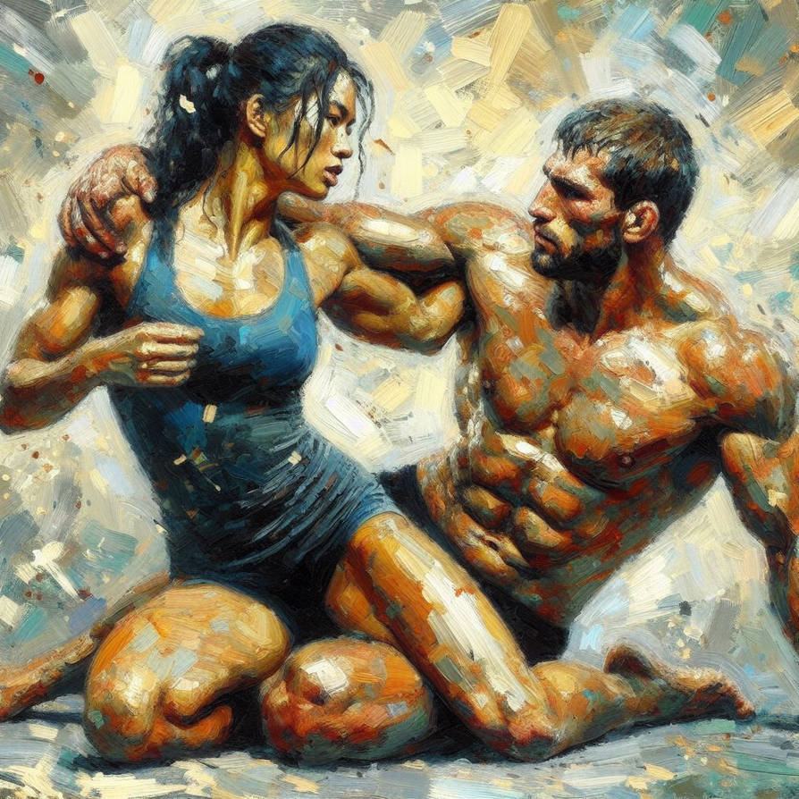Mixed wrestling by vasdenjas on DeviantArt