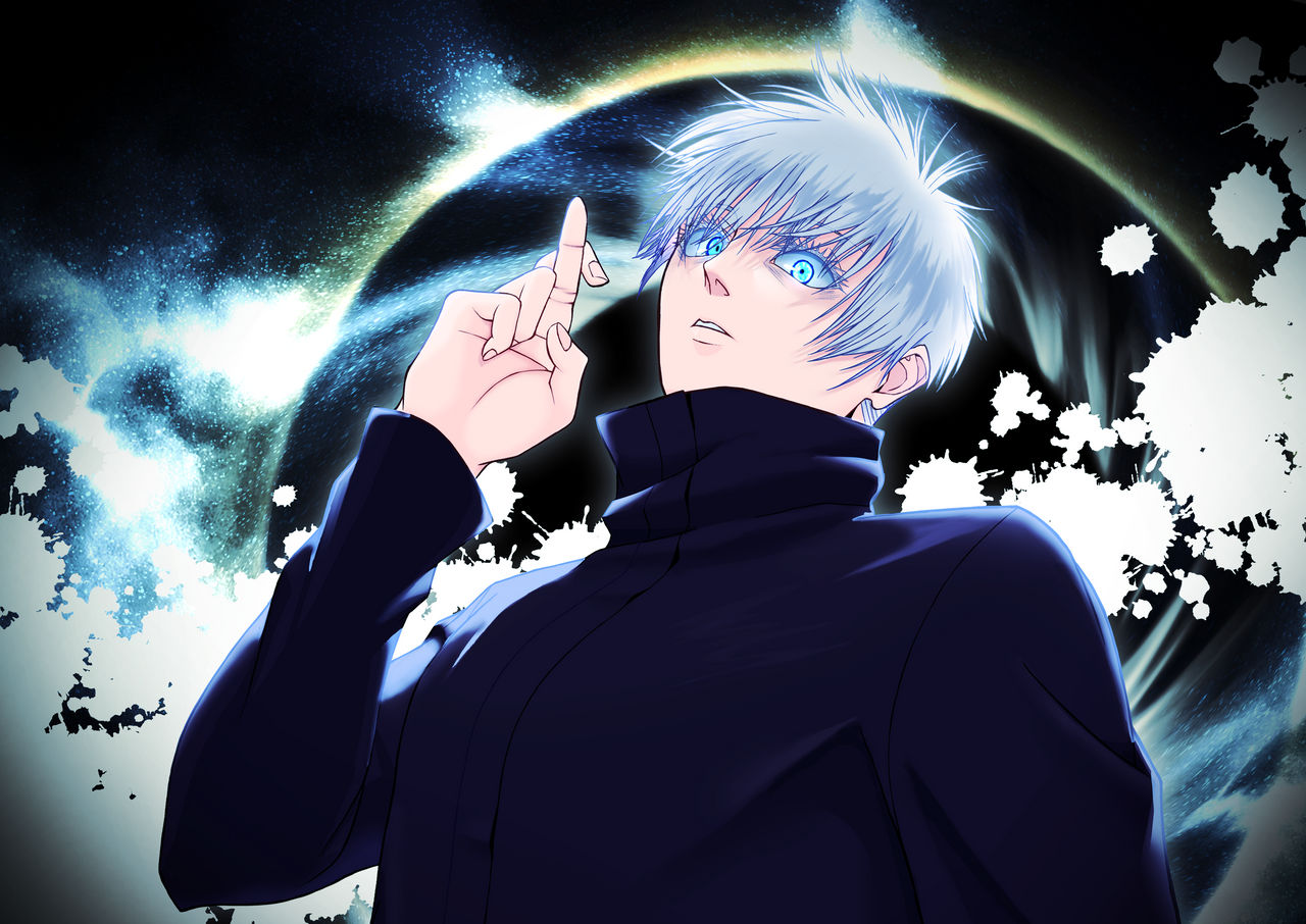 Domain Expansion:Infinite void. by AKiRASATSUKi on DeviantArt