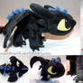 Chibi Toothless Alpha Dragon plushie [SOLD]