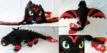 [PLUSH] Racing Stripes Toothless