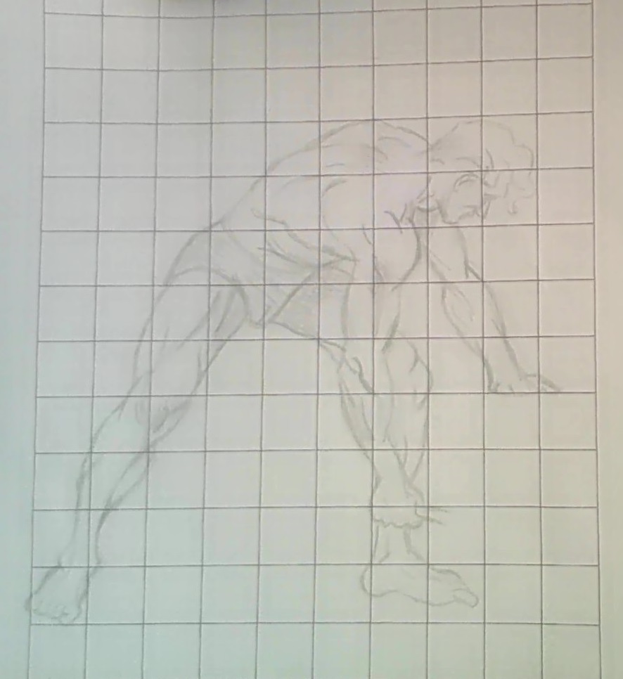 Drawing the human figure in action - XI