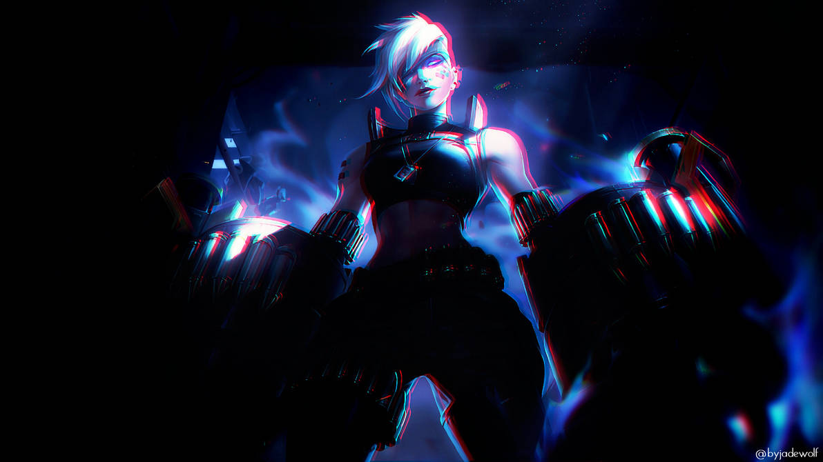 Vi Psy Ops Vi PsyOps - LoL desktop wallpaper by editsbyjadewolf on DeviantArt