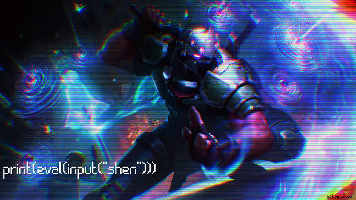 Shen PsyOps - LoL desktop wallpaper by editsbyjadewolf on DeviantArt