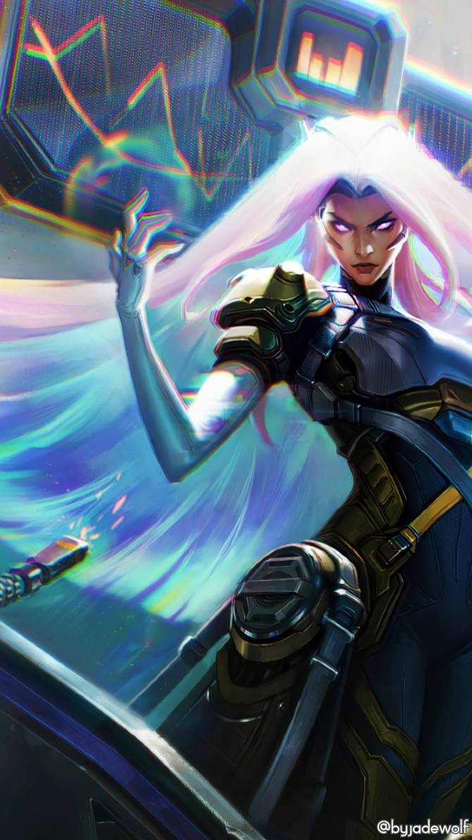 Sona PsyOps - LoL mobile wallpaper by editsbyjadewolf on DeviantArt