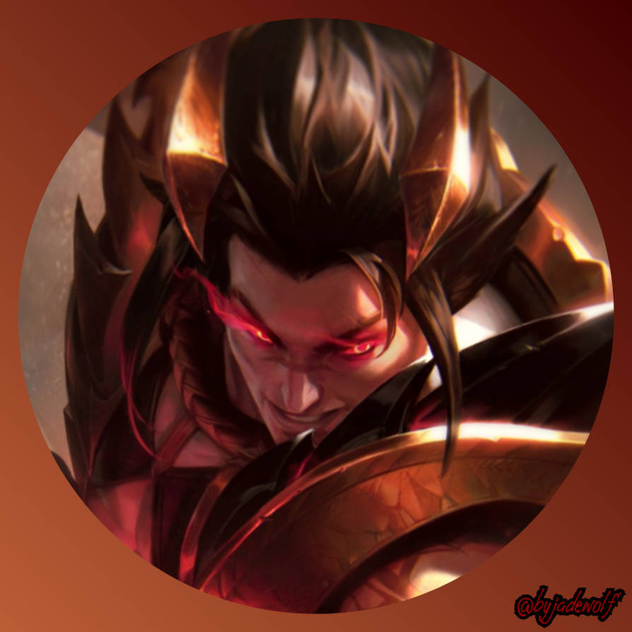 Sett Obsidian Dragon - LoL icon by editsbyjadewolf on DeviantArt