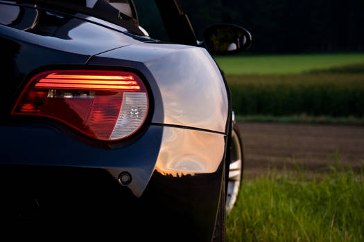 BMW Z4 Taillight in action