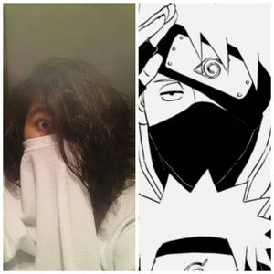 me and kakashi XD