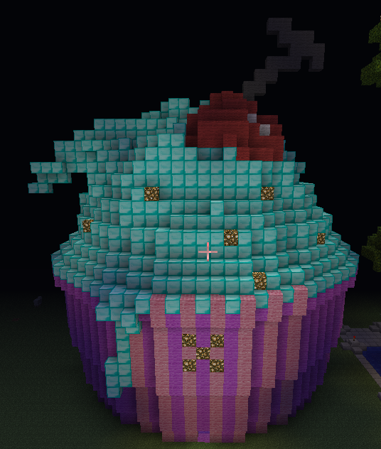 Minecraft Cupcake House