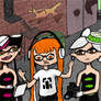 Squid Sisters as Detectives