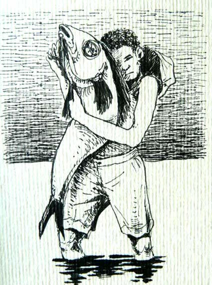 Hug fish by MariangelDibujante on DeviantArt