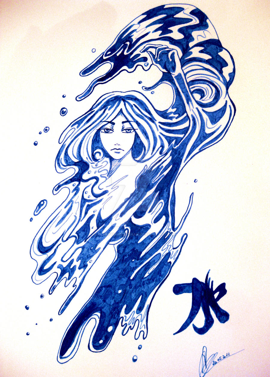 Deviantart Water Element Element water by Fluffymausi-chan on DeviantArt