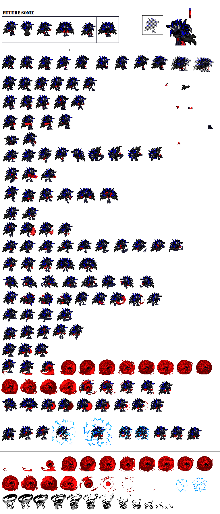 Hyper Tails Sprites by HyperWerefox on DeviantArt