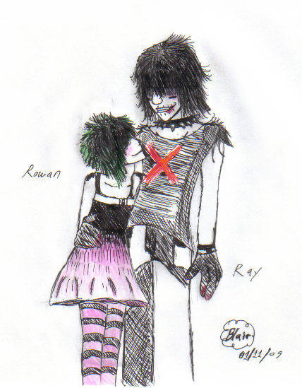 Ray Rowan Ray x Rowan by BlairPrinceOfNothing on DeviantArt