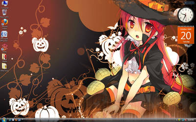 Shana ready for Halloween