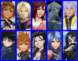 Dissidia: FMK Heroes by 4xEyes1987