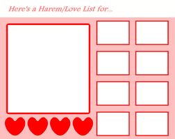 Harem/Love List/Chart