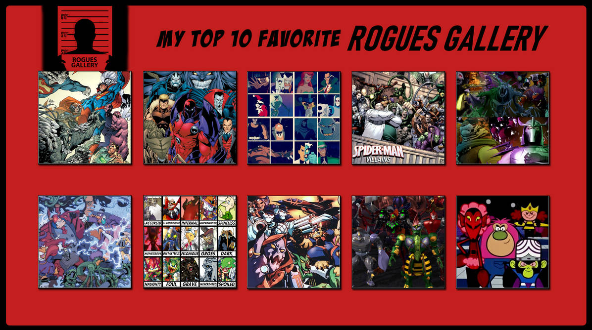 My Top 10 Favorite Rogues Gallery by 4xEyes1987 on DeviantArt