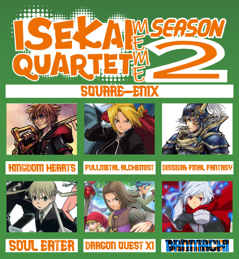 Isekai Quartet Meme Square Enix 2 By 4xeyes1987 On Deviantart Isekai Quartet Meme Square Enix 2 By 4xeyes1987 On Deviantart