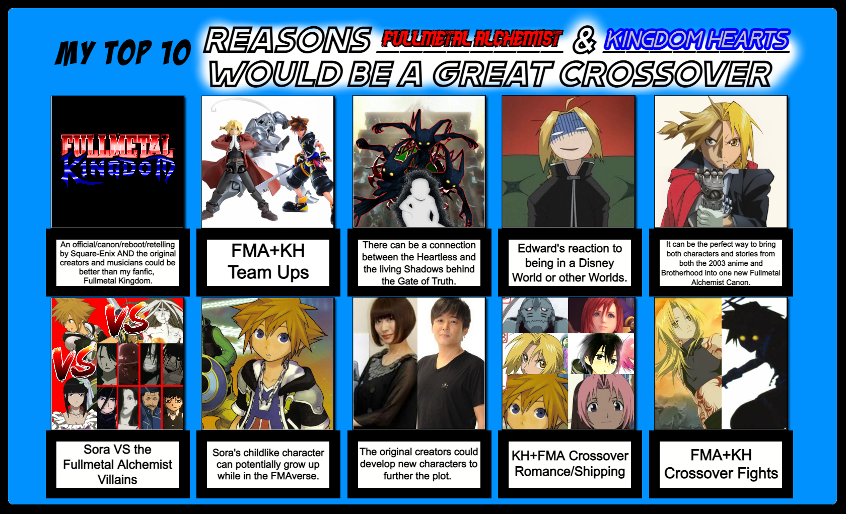 My Top 10 Reasons 4 FMA+KH Crossover by 4xEyes1987 on DeviantArt