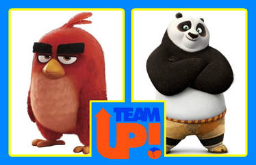 Team Up ~ Angry Birds and Kung Fu Panda