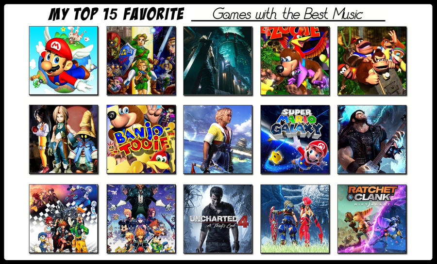 Here is my top 9 favorite games of all time. : r/videogames
