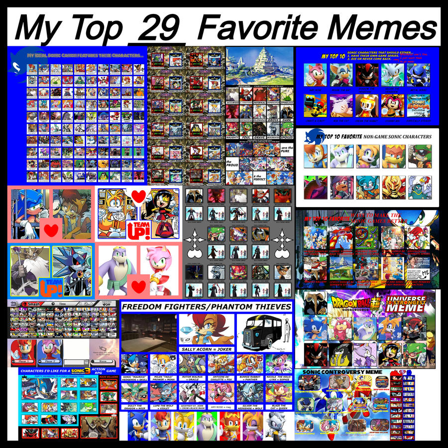 My Top 29 Favorite Sonic The Hedgehog Memes by 4xEyes1987 on DeviantArt