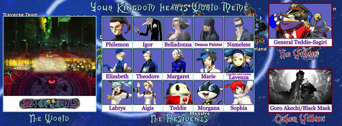 Kingdom Hearts World ~ Persona ~ Sea of Souls