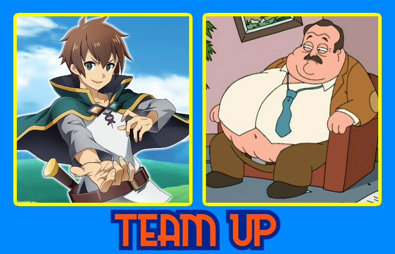 Team Up ~ Kazuma and the Fatman by 4xEyes1987 on DeviantArt