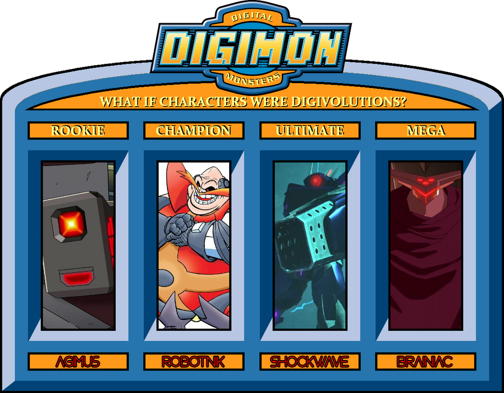 Digimon Digivolution - Mecha Madness by 4xEyes1987 on DeviantArt