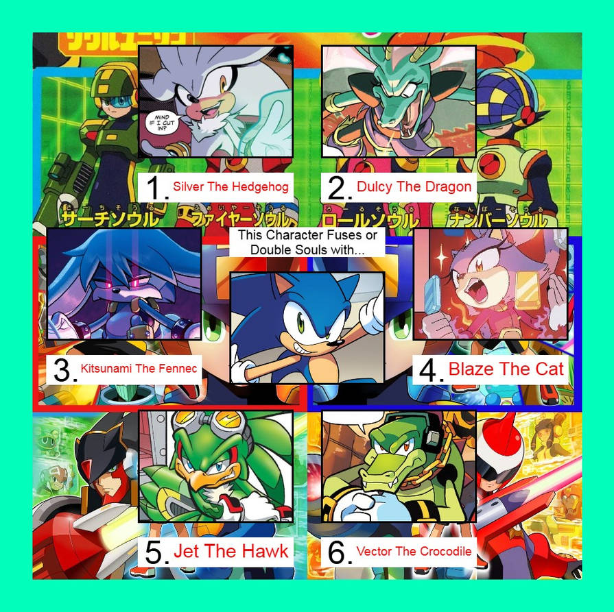 MMBN ~ Double Soul ~ Sonic ~ Team Colonel by 4xEyes1987 on DeviantArt