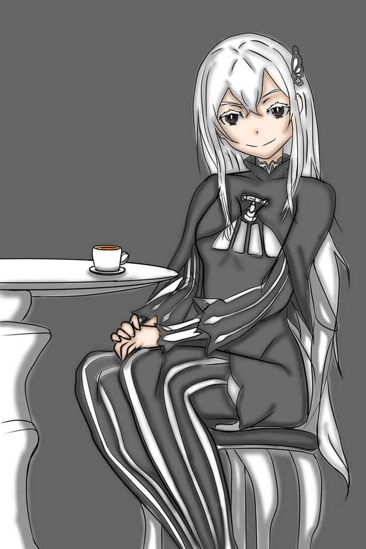 Echidna Re Zero By GideonDraw On DeviantArt echidna-re-zero-by-gideondraw-on-deviantart