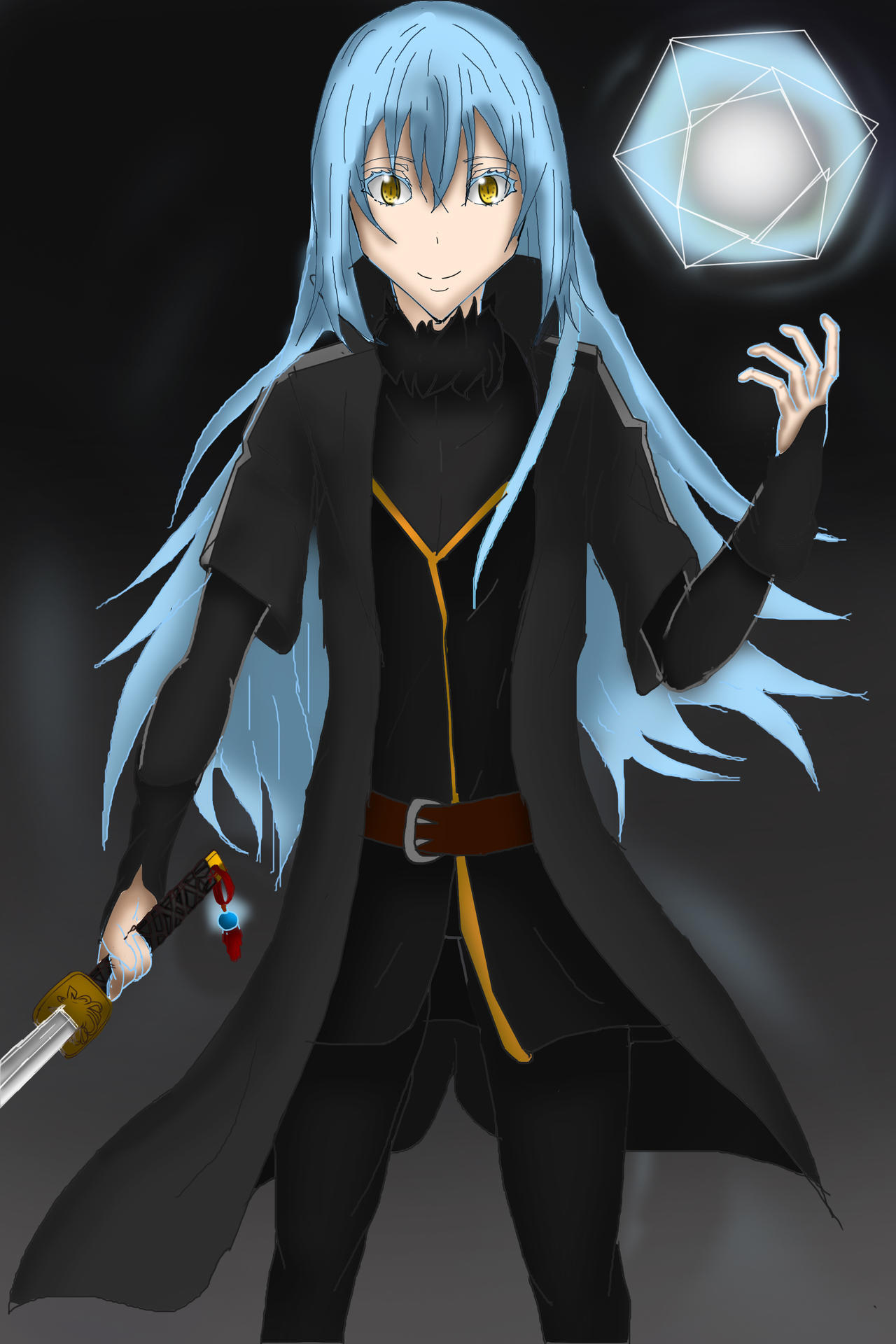 Rimuru Tempest by GideonDraw on DeviantArt