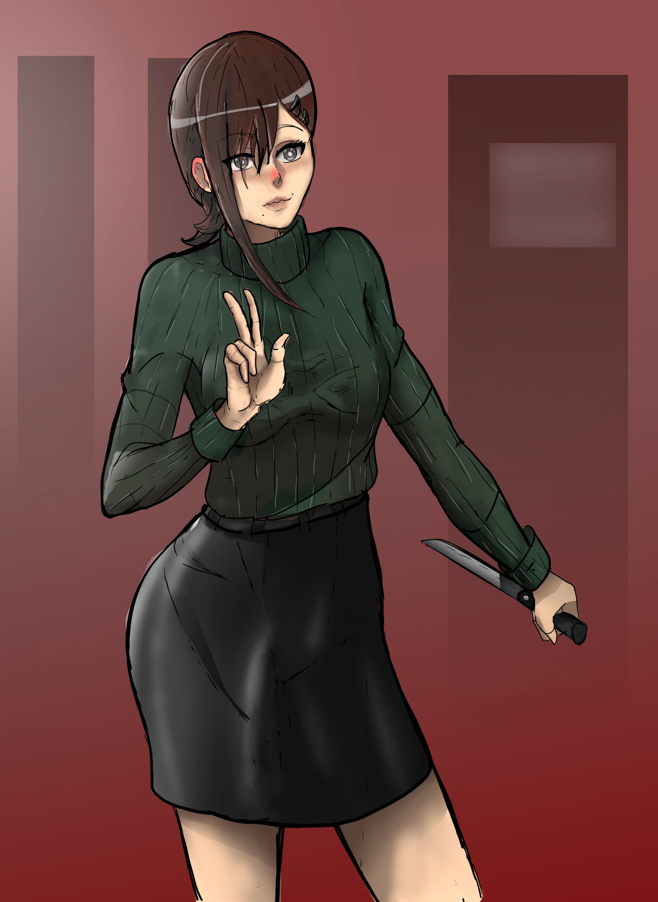 Kobeni R3 higashiyama kobeni Chainsaw Man by GideonDraw on DeviantArt