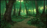 Green Forest by UnidColor