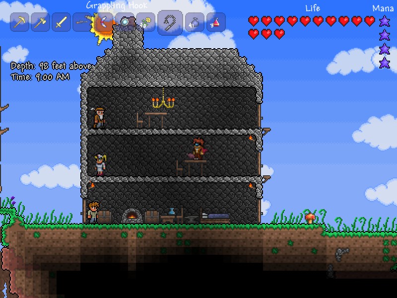 Terraria house