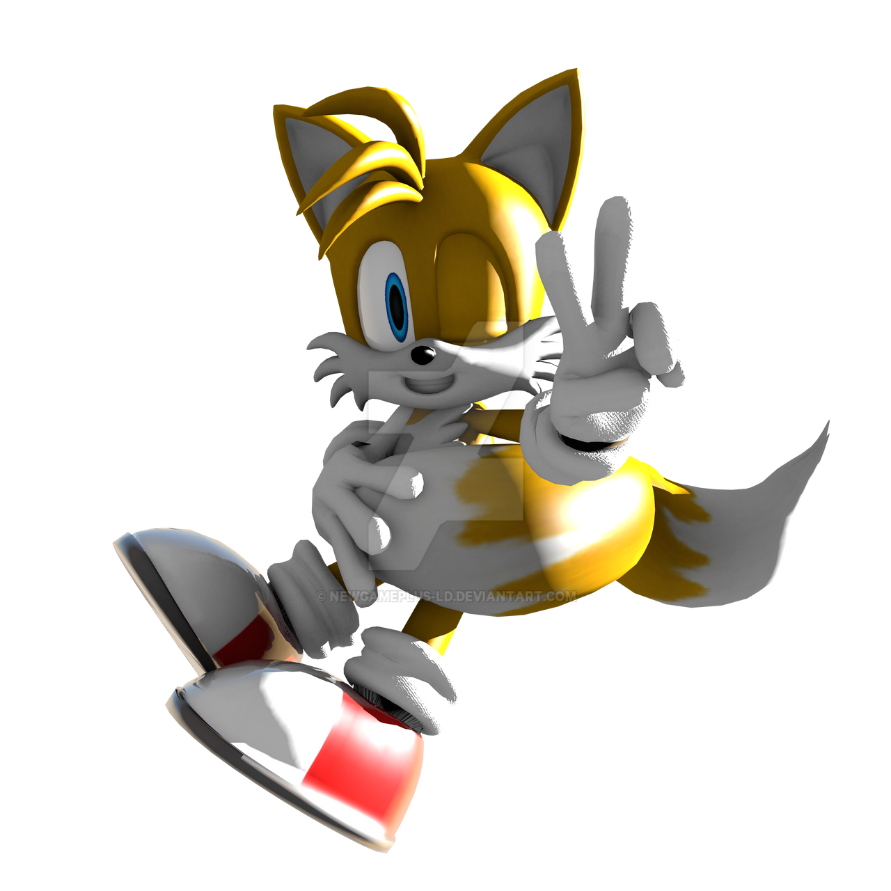 Tails Object Tails Render by NewgamePlus-LD on DeviantArt