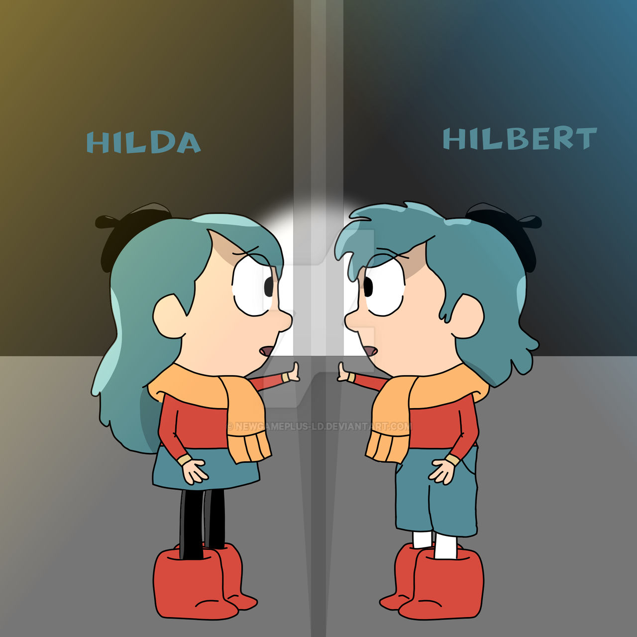 Hilda and Hilbert? by NewgamePlus-LD on DeviantArt