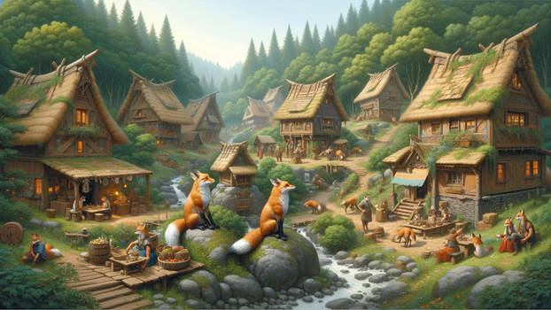 Fox village