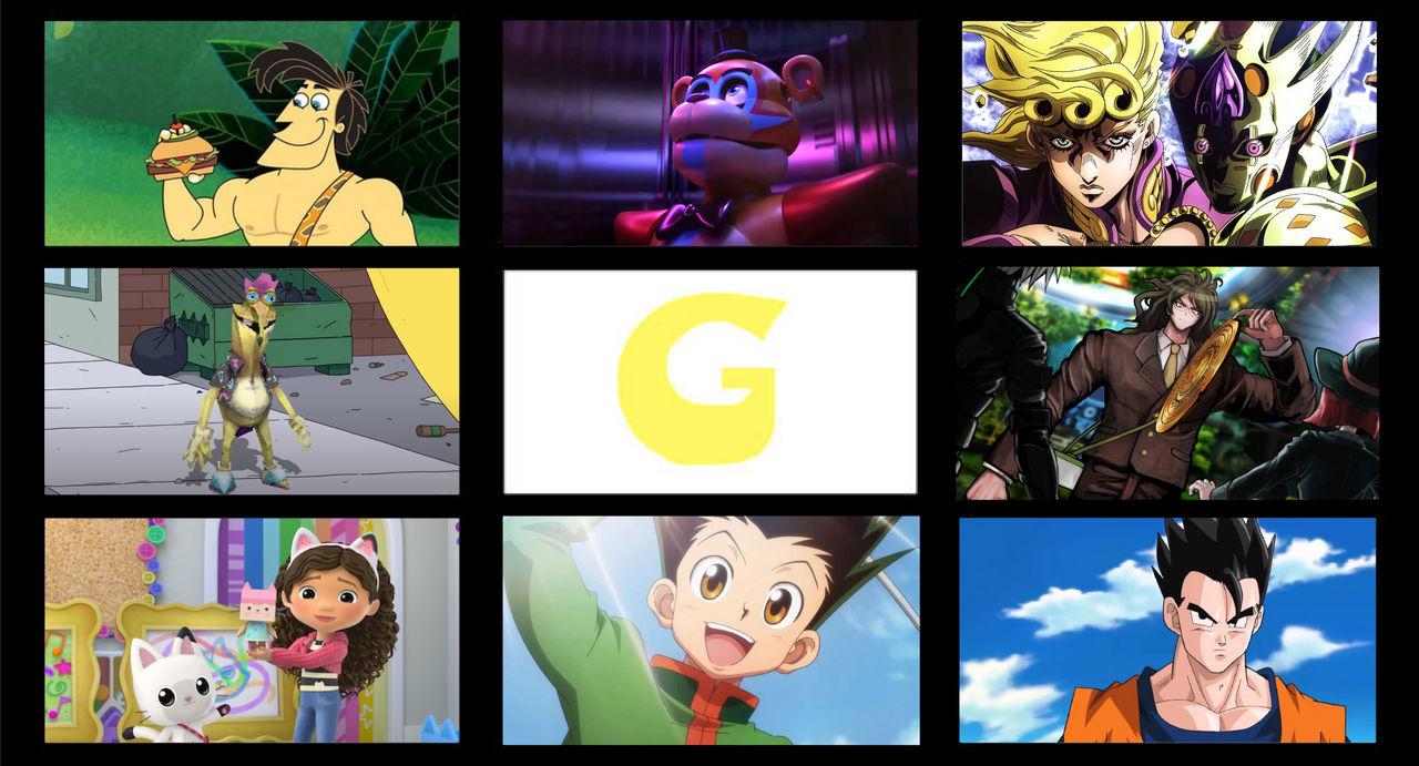 My Favorite G Characters by Moonlight-Geek-Girl on DeviantArt