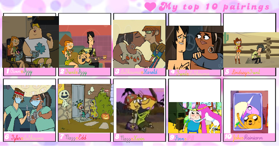 Top 10 Cartoon Couples by SissyCat94 on DeviantArt Top 10 Cartoon Couples by SissyCat94 on DeviantArt