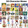 Top 50 Favorite Character Meme - my way